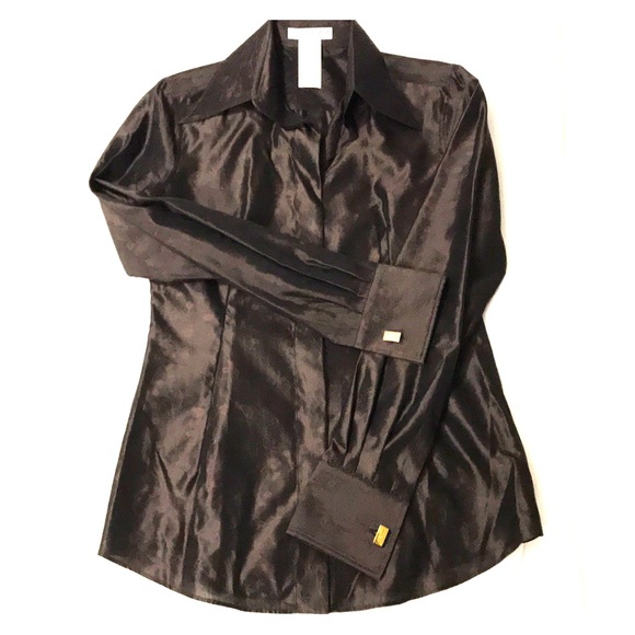 Dolce & Gabbana Tops - NWOT DOLCE & GABBANA 100% Silk Blouse